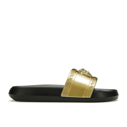Versace ヴェルサーチ メンズ スニーカー 【Versace Palazzo Medusa Pool Slide Gold Black】 サイズ US_6(24.0cm) Black/Gold Versace ヴェルサーチ メンズ スニーカー 【Versace Palazzo Medusa Pool Slide Gold Black】 サイズ US_6(24.0cm) Black/Gold