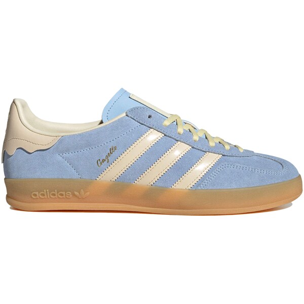 adidas ǥ  ˡ adidas Gazelle Indoor Light Blue Yellow Gum ...