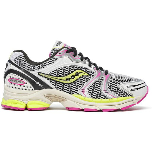 Saucony サッカニー メンズ スニーカー 【Saucony ProGrid Triumph 4 White Fluo Pink】 サイズ US_9.5(27.5cm) White/Fluo Saucony サッカニー メンズ スニーカー 【Saucony ProGrid Triumph 4 White Fluo Pink】 サイズ US_9.5(27.5cm) White/Fluo