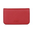 hbv fB[X z ANZT[ Women's Pik-Me-Up Snap Card Case Wallet Red