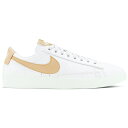 Nike ナイキ レディース スニーカー 【Nike Blazer Low LE】 サイズ US_W_6.5W White Canvas (Women's)