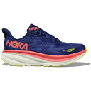 Hoka One One ホカオネオネ レディース スニーカー 【Hoka One One Clifton 9】 サイズ US_10.5W(27.5cm) Evening Sky Coral (Women's)