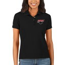 アンティグア レディース ポロシャツ トップス Clark Atlanta University Panthers Antigua Women's Legacy Pique Polo Black