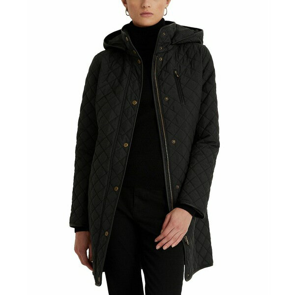 ラルフ ローレン ブルゾン レディース ラルフローレン レディース ジャケット＆ブルゾン アウター Women's Quilted Coat, Created for Macy's Black