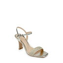 WEF_OC~VJ fB[X IbNXtH[h V[Y Women's Heddia Square Toe Evening Sandals Gold Metallic