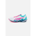アシックス メンズ バスケットボール スポーツ SOLUTION SPEED FF 3 - Padel shoes - white/hot pink