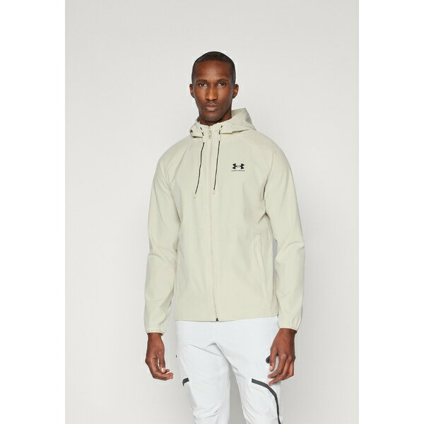 アンダーアーマー メンズ アウター ジャケット＆ブルゾン khaki base/black/khaki 全商品無料サイズ交換 アンダーアーマー メンズ ジャケット＆ブルゾン アウター VIBE JACKET - Windbreaker - khaki base/black