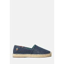 ラルフローレン メンズ スニーカー シューズ CEVIO WASHED CANVAS ESPADRILLE - Espadrilles - navy