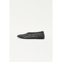 プロエンザショラー レディース パンプス シューズ TEE PERFORATED BALLERINA FLATS - Ballet pumps - black