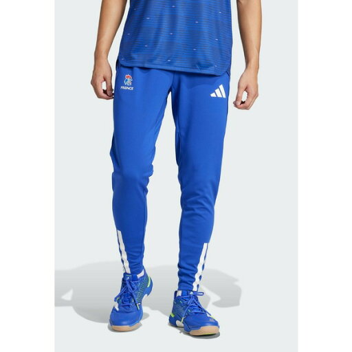 アディダス メンズ カジュアルパンツ ボトムス FRANCE HANDBALL - Tracksuit bottoms - semi lucid blue アディダス メンズ カジュアルパンツ ボトムス FRANCE HANDBALL - Tracksuit bottoms - semi lucid blue