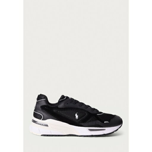 ラルフローレン メンズ スニーカー シューズ TRACKSTER 275 SNEAKER - Trainers - black/deckwash white ラルフローレン メンズ スニーカー シューズ TRACKSTER 275 SNEAKER - Trainers - black/deckwash white