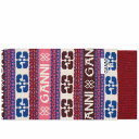 Kj[ fB[X }t[EXg[EXJ[t ANZT[ GANNI Graphic Wool Scarf Multi