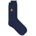 tH[N Y C A_[EFA Folk Waffle Socks Blue