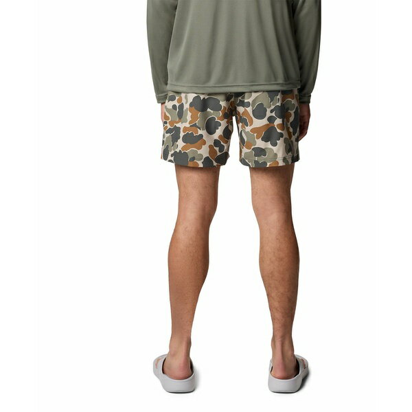 コロンビア メンズ カジュアルパンツ ボトムス Men's PFG Rambler¢ Printed Water Short Fossil Del