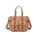 TSDブランド レディース トートバッグ バッグ Urban Light Coated Canvas Tote Bag Khaki