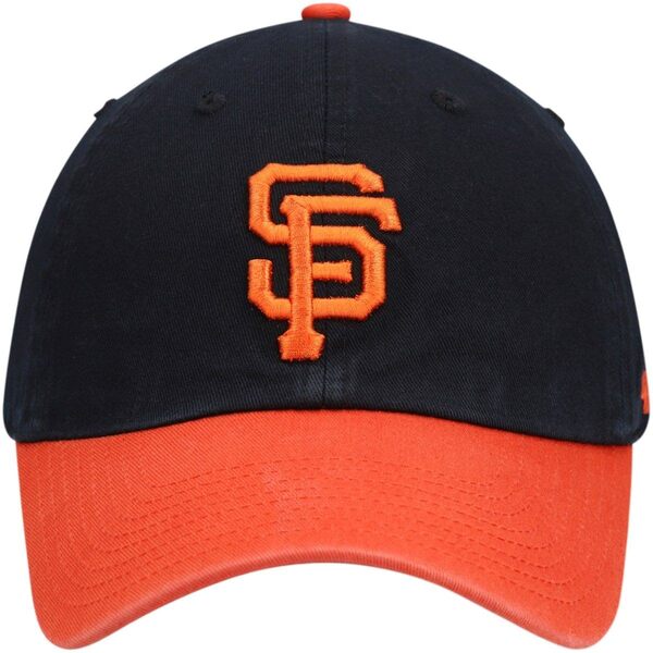 パからお❹ フォーティーセブン Men's '47 Black San Francisco Giants Game Clean Up Adjustable Hat Black：asty メンズ 帽子 アクセサリー ⅚パからお