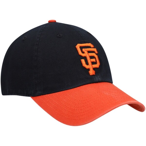 パからお❹ フォーティーセブン Men's '47 Black San Francisco Giants Game Clean Up Adjustable Hat Black：asty メンズ 帽子 アクセサリー ⅚パからお