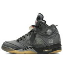 Air Jordan ジョーダン メンズ スニーカー 【Air Jordan 5 x Off-White Retro SP 'Muslin' CT8480-00...