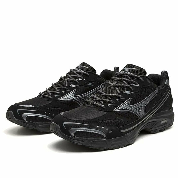 Mizuno ミズノ メンズ スニーカー 【Mizuno MXR 'Black Dark Silver' D1GA246801】 サイズ US_10.5(28.5cm)