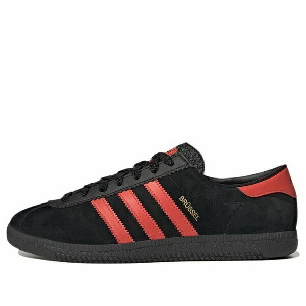 adidas アディダス メンズ スニーカー 【adidas Brussel City Series Core Black Bright Red GZ2044】 サイズ US_11(29.0cm)