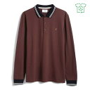 【送料無料】 ファーラー メンズ ポロシャツ トップス Farah Stanton Polo Sn99 Farah Burgundy