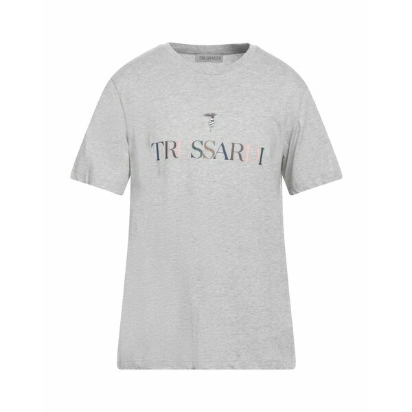 【送料無料】 トラサルディ メンズ Tシャツ トップス T-shirts Grey