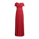 CHIARA BONI LA PETITE ROBE チアラ・ボニ・プティ・ローブ ワンピース トップス レディース Long dresses Red