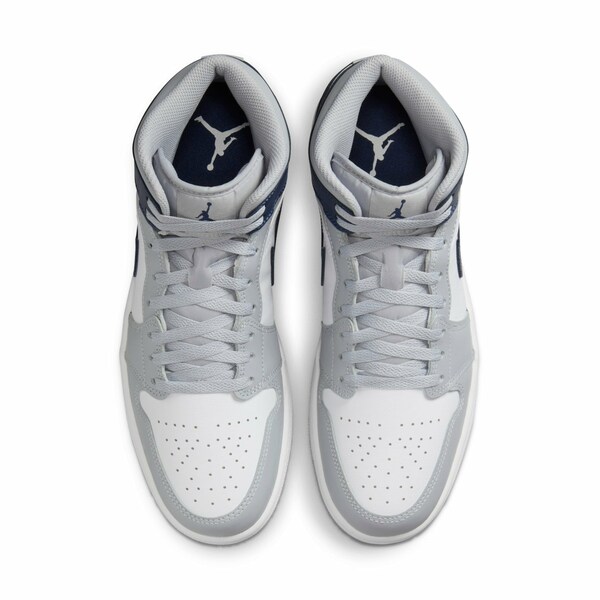 Air Jordan ジョーダン メンズ スニーカー 【Air Jordan 1 Mid 'Wolf Grey Midnight Navy' DQ8426-104】 サイズ US_12(30.0cm)