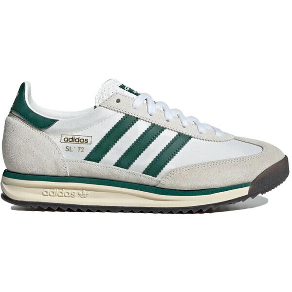 adidas アディダス メンズ スニーカー 【adidas SL 72 RS Cloud White Collegiate Green】 サイズ US_7.5(25.5cm) Cloud White/Collegiate Green/Gum