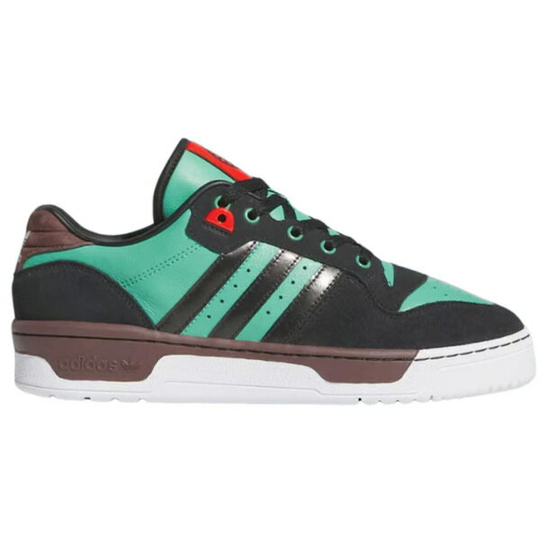 adidas アディダス メンズ スニーカー 【adidas Rivalry Low Demon Slayer Tanjiro】 サイズ US_12(30.0cm) Core Black/Pantone/Pantone