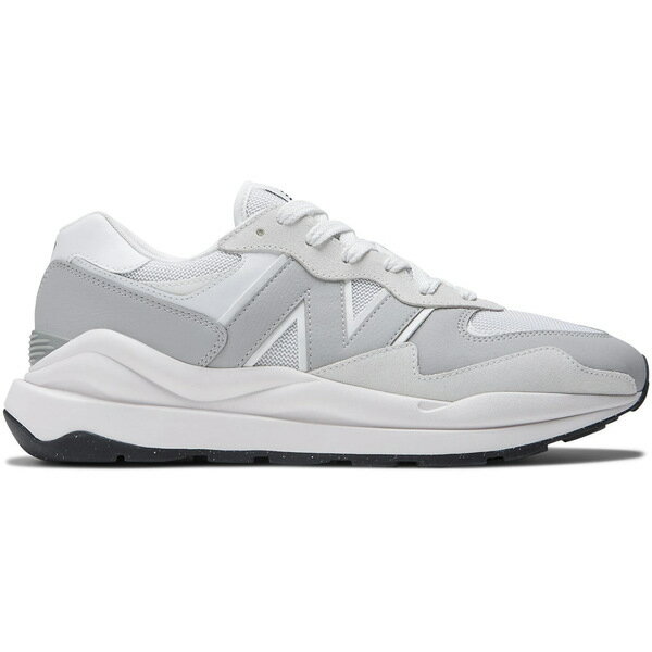 New Balance ニューバランス メンズ スニーカー 【New Balance 57/40 White Grey】 サイズ US_9.5(27.5cm) White/Grey