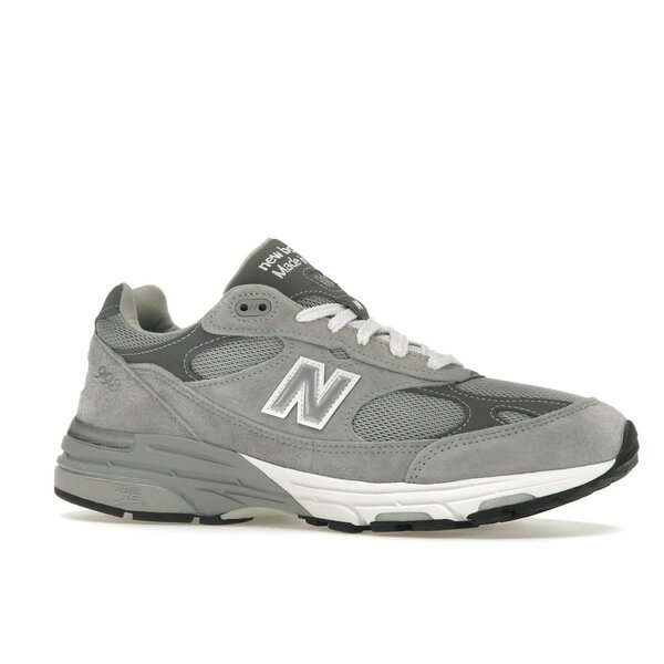 New Balance ニューバランス メンズ スニーカー 【New Balance 993 MiUSA Grey】 サイズ US_M_9.5_2E_Wide Grey/White
