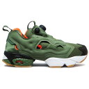 Reebok リーボック メンズ スニーカー 【Reebok Instapump Fury mita sneakers X Winchie Flight Jacket】 サイズ US_9(27.0cm) Olive/Orange/White