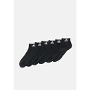 アディダス レディース 靴下 アンダーウェア CUSHIONED SPORTSWEAR ANKLE 6 PAIRS - Sports socks - black...