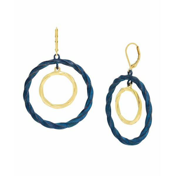 ロバート・リー・モーリス・ソーホー レディース ピアス＆イヤリング アクセサリー Blue Patina Orbital Earrings Blue Patina