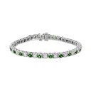 asty㤨֥ե 쥯 ǥ ֥쥹åȡХ󥰥롦󥯥å ꡼ EFFY® Emerald (2-5/8 ct. t.w. & Diamond (2-1/6 ct. t.w. Tennis Bracelet in 14k White Gold EmeraldפβǤʤ4,342,800ߤˤʤޤ