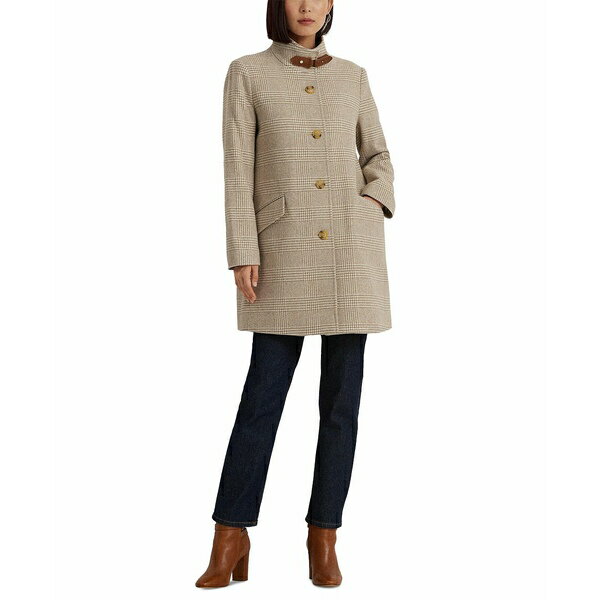 ラルフ ローレン ブルゾン レディース ラルフローレン レディース ジャケット＆ブルゾン アウター Women's Wool Blend Buckle-Collar Coat Camel/Cream