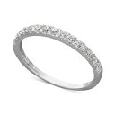 Axb fB[X O ANZT[ Cubic Zirconia Wedding Band Ring (1 ct. t.w.) in 14k White or Yellow Gold White Gold