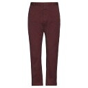 DSQUARED2 ディースクエアード カジュアルパンツ ボトムス メンズ Pants Burgundy