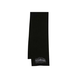 リッチモンド ジョン リッチモンド メンズ マフラー・ストール・スカーフ アクセサリー Scarf With Embroidered Detail Nero