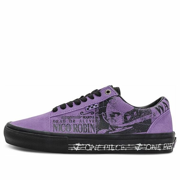 Vans バンズ メンズ スニーカー PURPLE 【Vans One Piece x Skate Old Skool 'Nico Robin' VN0A5FCBPRP】 サイズ US_6.5(24.5cm)