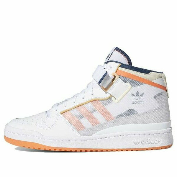 adidas アディダス メンズ スニーカー 【adidas Forum Mid TT 'White Acid Orange' FY4707】 サイズ US_8(26.0cm)