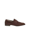 【送料無料】 フラテッリ ロセッティ メンズ スリッポン・ローファー シューズ Loafers Brown(4)