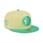 ˥塼 ǥ ˹ ꡼ Men's Yellow, Green Brooklyn Nets 9FIFTY Hat Yellow, Green