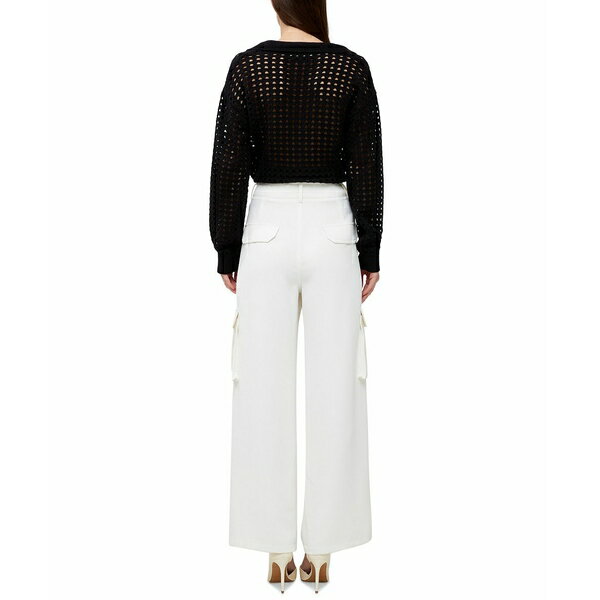 フレンチコネクション レディース カジュアルパンツ ボトムス Women 039 s Combat Wide-Leg Side-Pocket Trousers Summer White