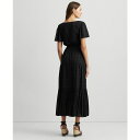 t[ fB[X s[X gbvX Women's Shadow-Gingham Belted Cotton-Blend Dress Black