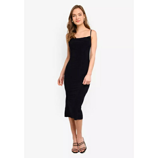 【送料無料】 トレンドヨル レディース ワンピース トップス Navy Cowl Neck Dress Navyのサムネイル