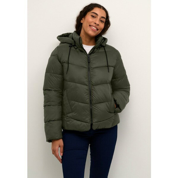 カフェ レディース ジャケット＆ブルゾン アウター KASUSANNE - Winter jacket - forest night