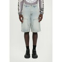 スビ メンズ サンダル シューズ OPERATOR SHORT DUNE - Denim shorts - blue