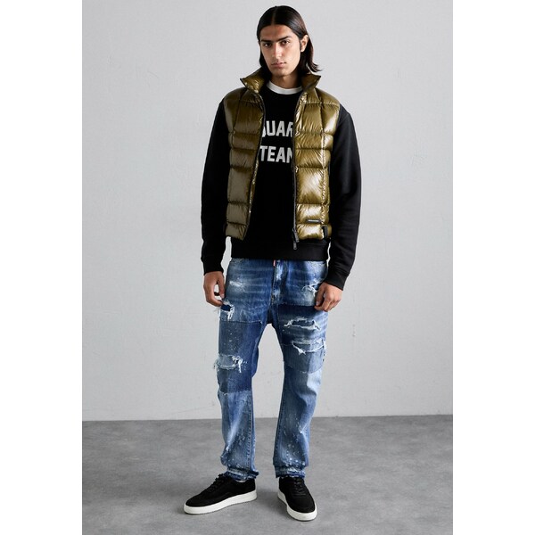 ディースクエアード メンズ ジャケット＆ブルゾン アウター 3D VEST - Waistcoat - dark green